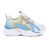 Austral Calzado Casual Ariadna C/plataforma Acordonado - Azul-beige Azul-beige