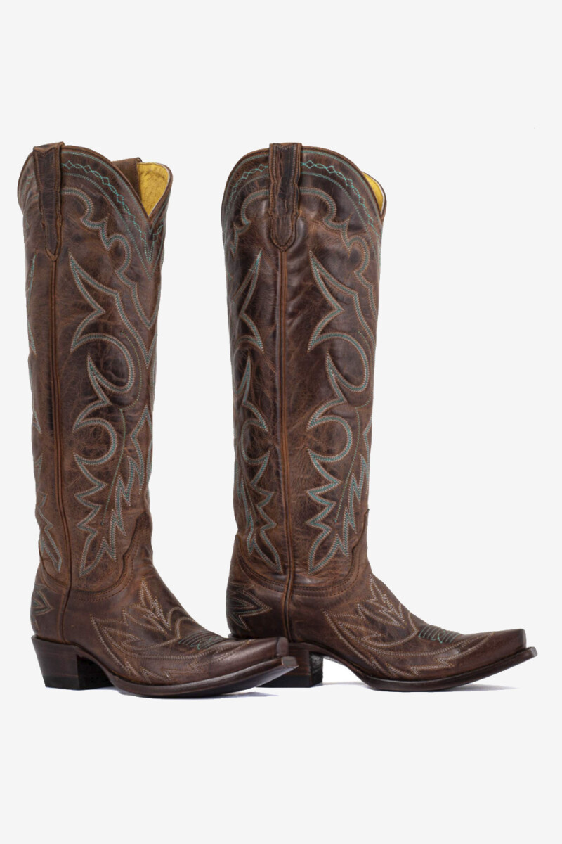BOTA TEXANA FANTASIA Marron