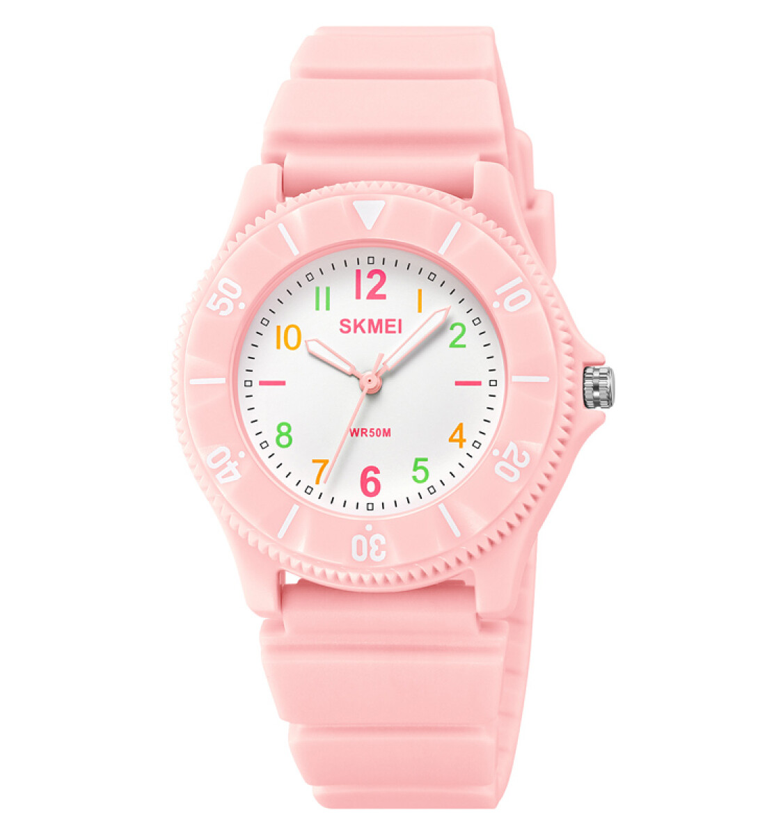 Reloj Skmei 2151pk Analógico Unisex Rosa 