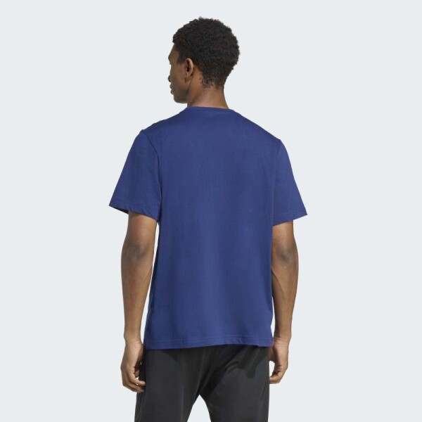 Remera Adidas Big Linear Essentials Azul