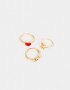 Sets Anillos Set De Anillos - Dorado