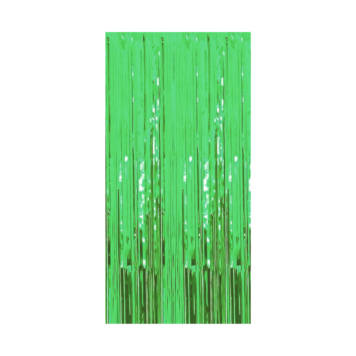 Cortinas de Fiesta - Verde Metalizada 