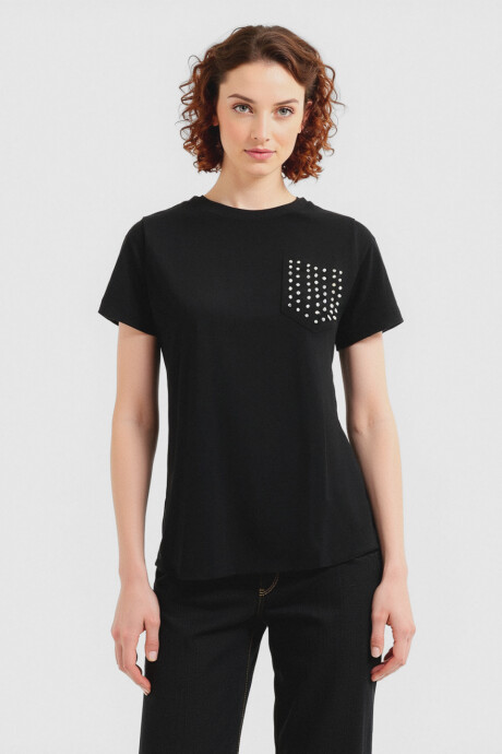 Remera Delian Negro
