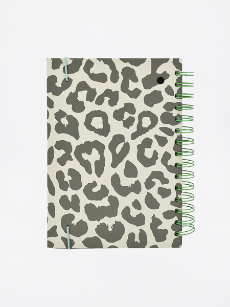 ANGENDA ANIMAL PRINT 2027 GRIS