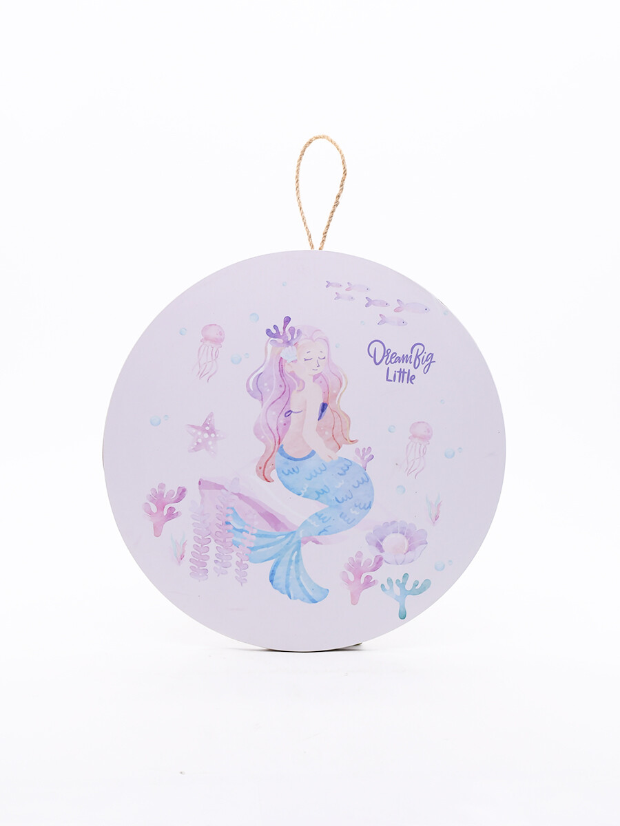 ADORNO PARED SIRENA - BEIGE 