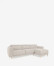 Sofá Singa 3 Plazas con chaise longue derecho blanco 296 cm