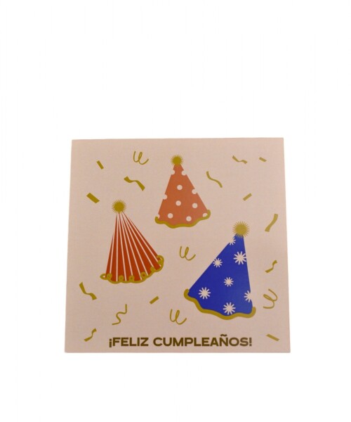 Tarjeta cumpleaños 10x10. DISEÑO 9