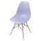 Silla Eames DKR - Base En Madera Gris