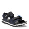 Sandalias Infantiles Bibi Roller Tiburon Velcros Azul Marino - Negro
