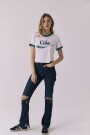 REMERA DE MANGA CORTA COKE Blanco
