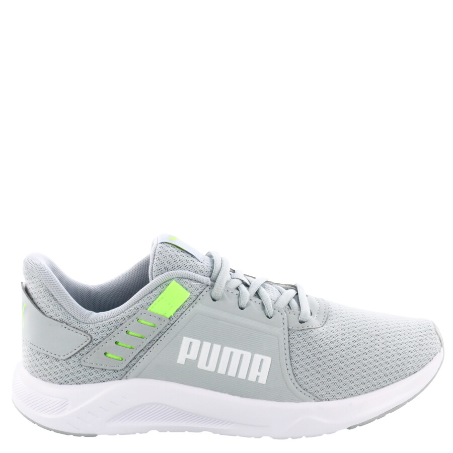 Championes de Hombre Puma FTR Connect Gris - Blanco - Amarillo Lima