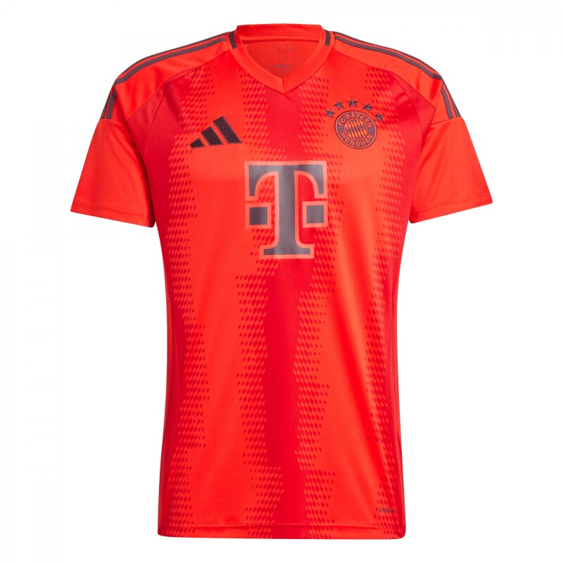 Remera Fc Bayern Munich Camiseta Oficial Camiseta 24/25 de Hombre Rojo