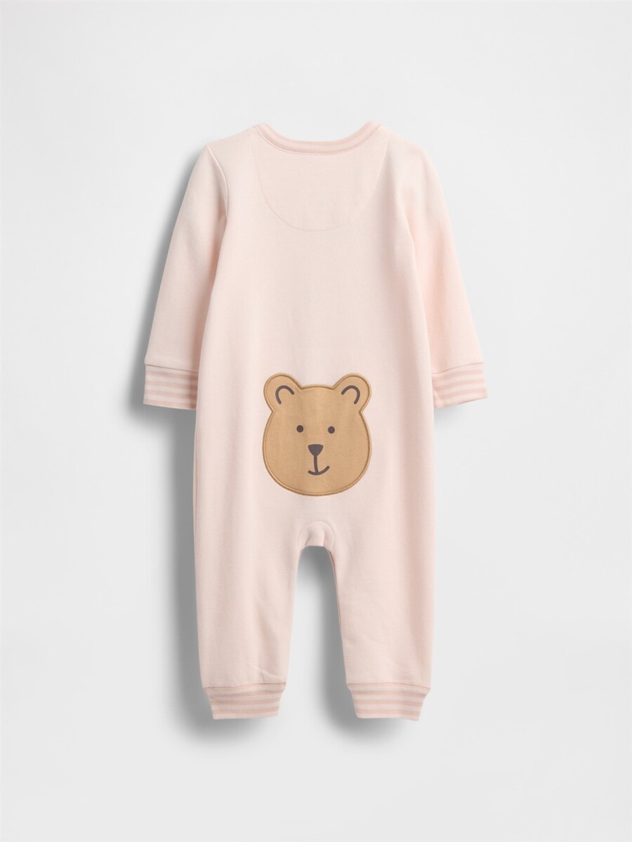 Astronauta Cozy Bebé - Barely Pink 