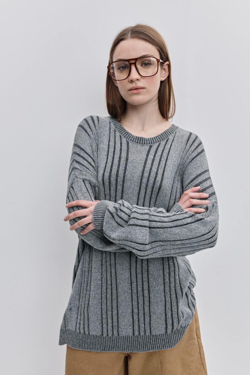 SWEATER LISELOTTE Gris