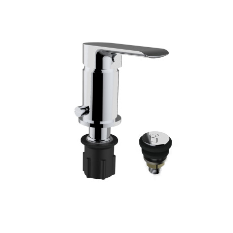 Griferia De Bidet Monocomando Cromo Aqualia Alassio CROMO