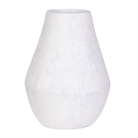 JARRÓN KENDANG CERAMICA NATURAL-BEIGE CREMA