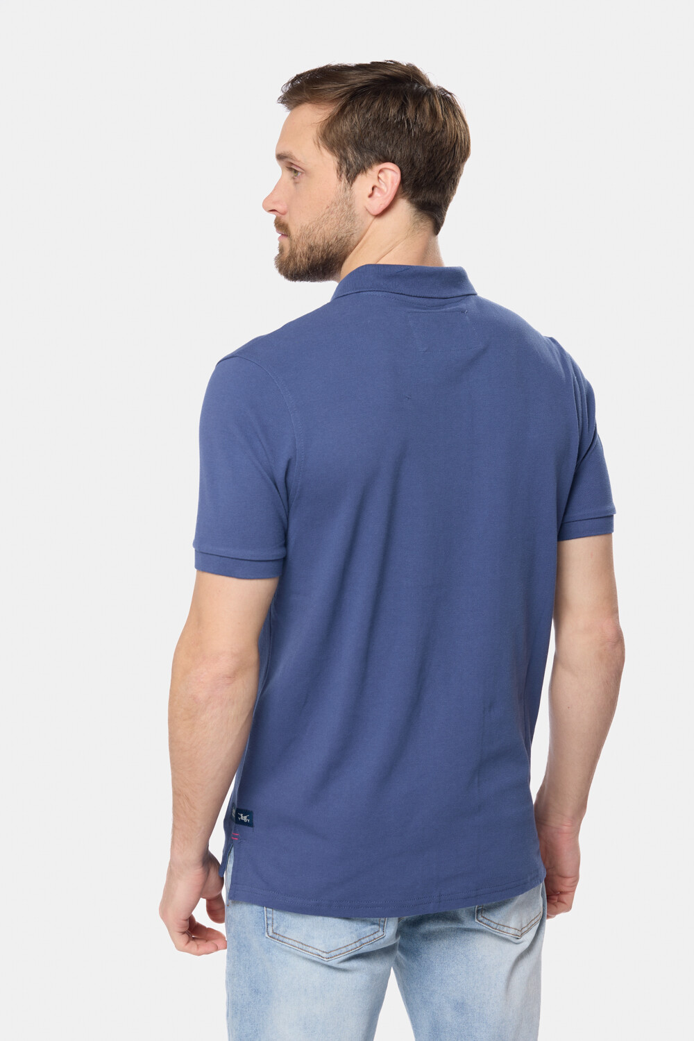 REMERA POLO LISA PIQUÉ Piedra