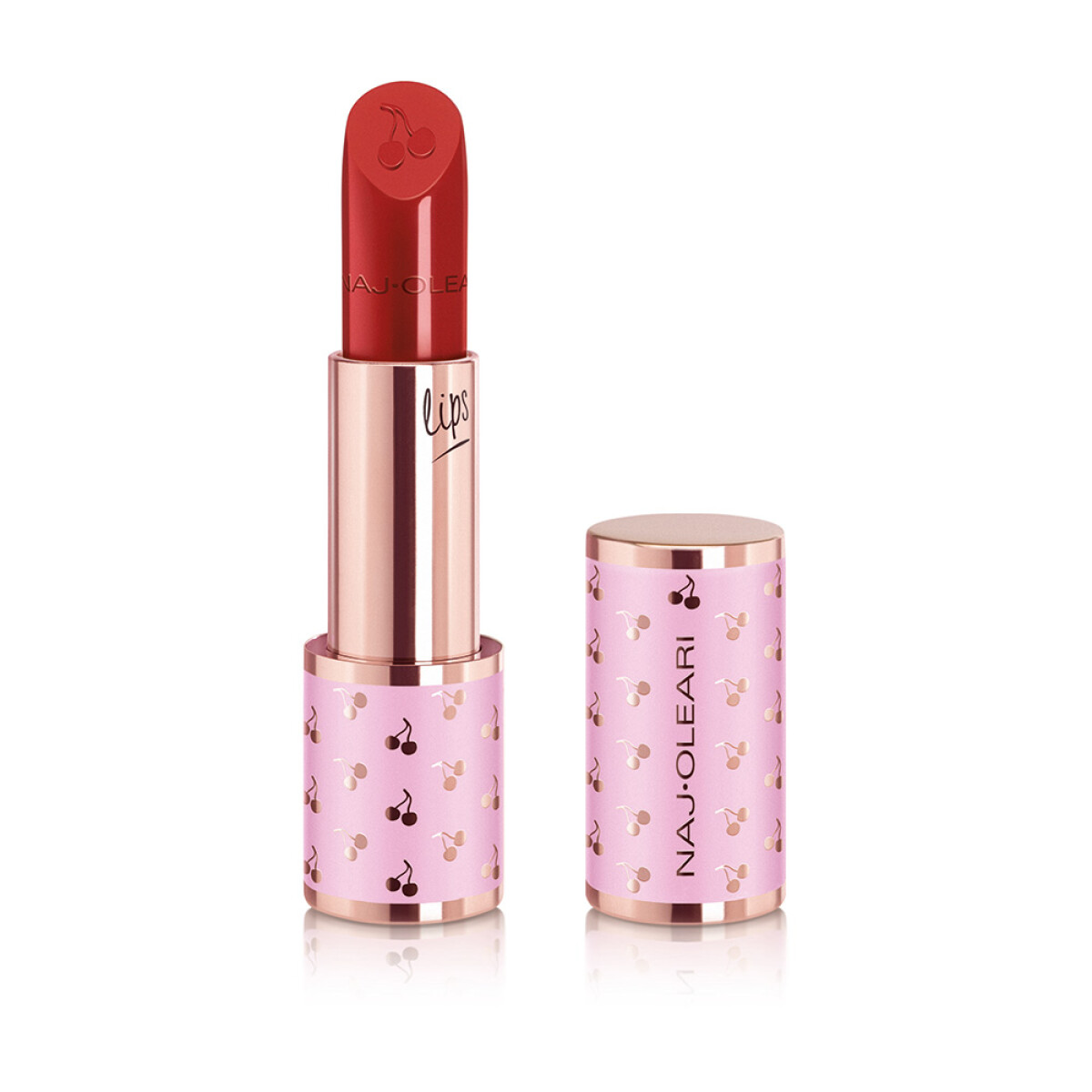 Naj Oleari Forever Matte Lipstick -Intense Red 