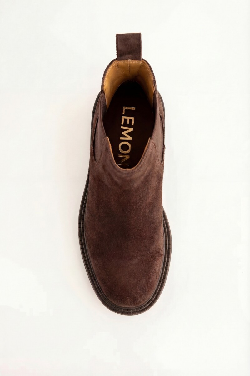 Bota Gamuza Chocolate