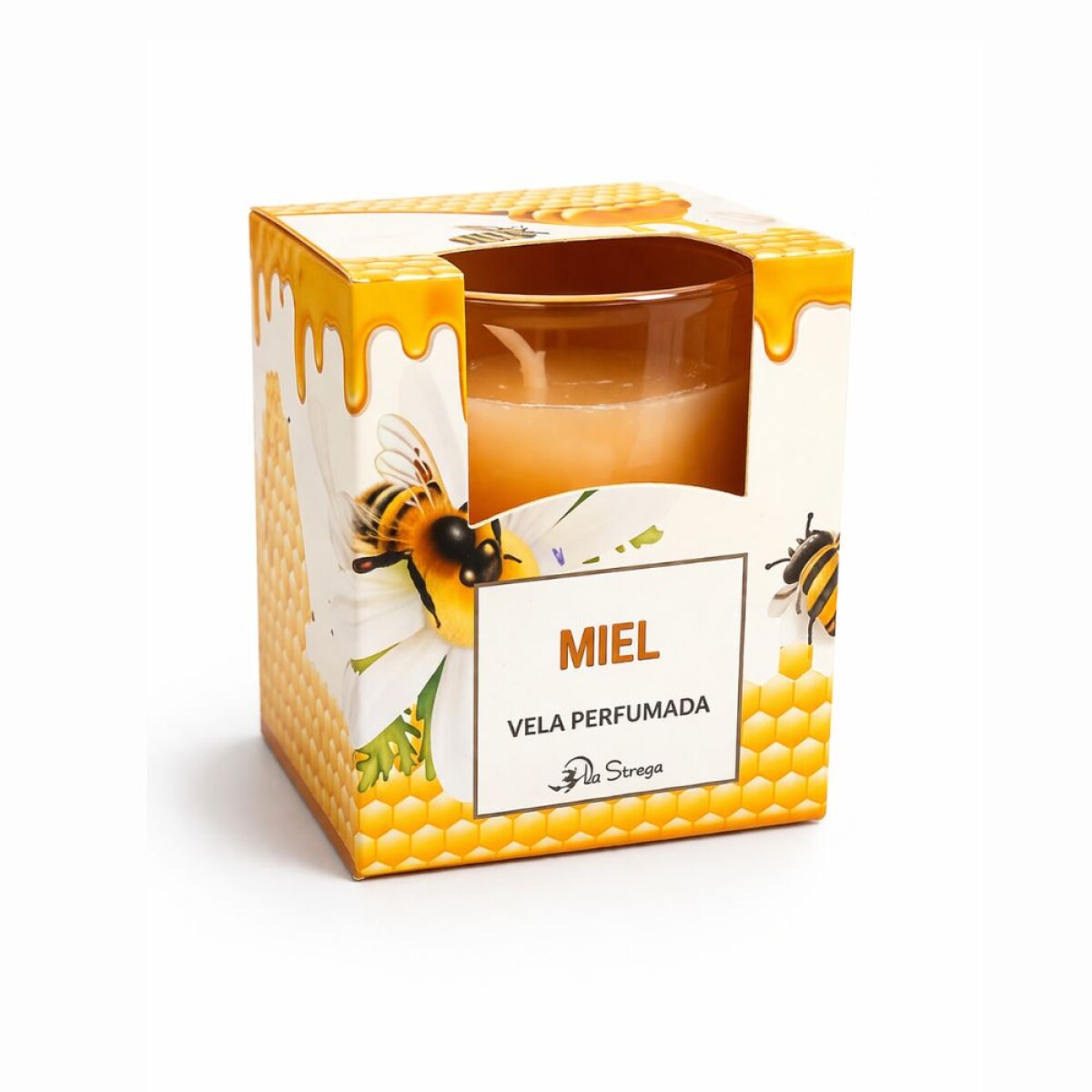 VELA AROMATICA LA STREGA - Miel 