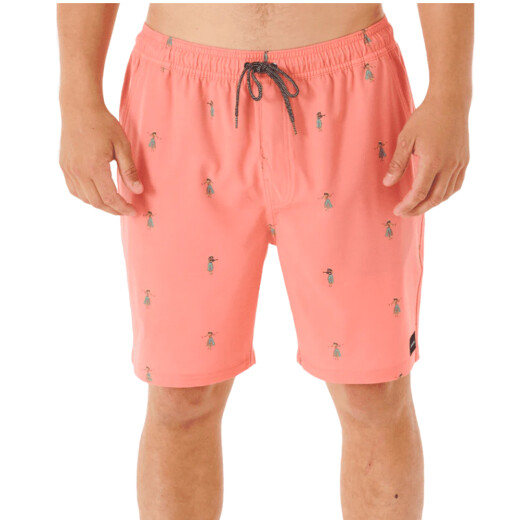 Voley Rip Curl Hula Breach Volley - Rosa Voley Rip Curl Hula Breach Volley - Rosa