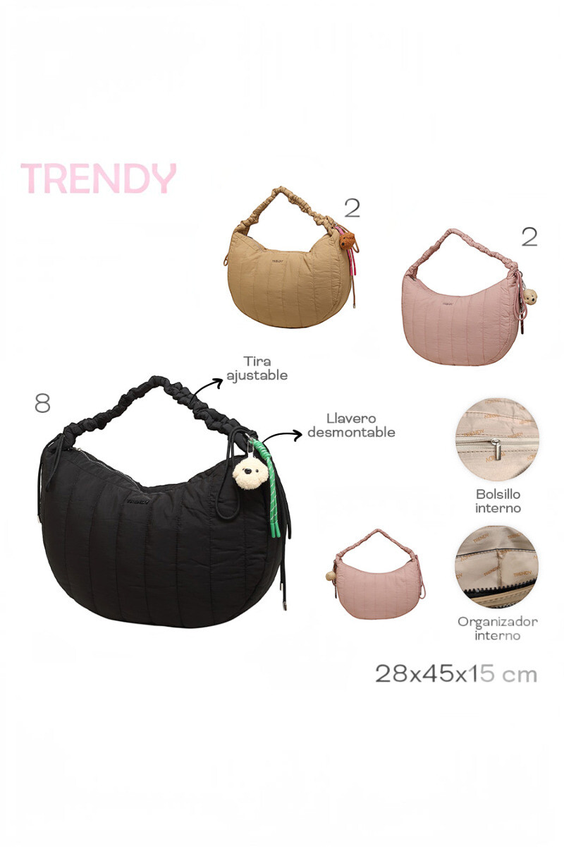 Bandolera Trendy Beige