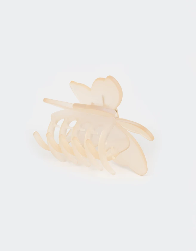 Broche Mariposa Broche De Mariposa - Blanco Crudo