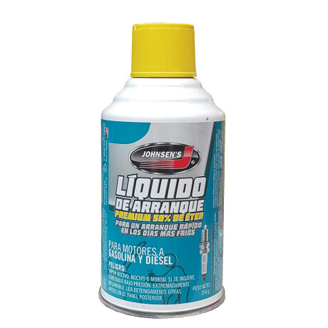 QUIMICOS VARIOS - SPRAY ARRANCA MOTOR 204GRS NAFTA DIESEL JOHNSEN&#39;S QUIMICOS VARIOS - SPRAY ARRANCA MOTOR 204GRS NAFTA DIESEL JOHNSEN&#39;S