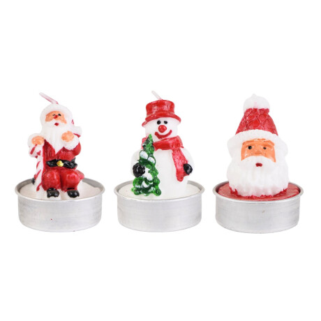 Vela tealight navideña Vela tealight navideña