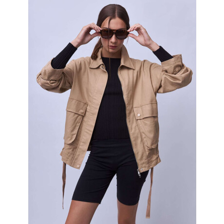 Chaqueta Glamz Beige