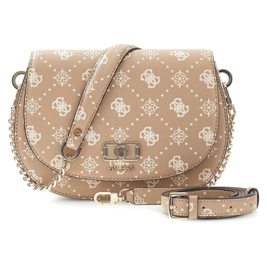 Cartera Guess Emelie Logo Marron Logo 0