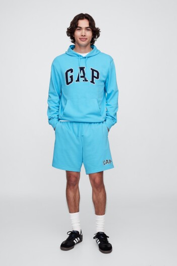 Short Deportivo Sin Felpa Logo Gap Hombre Aquarius
