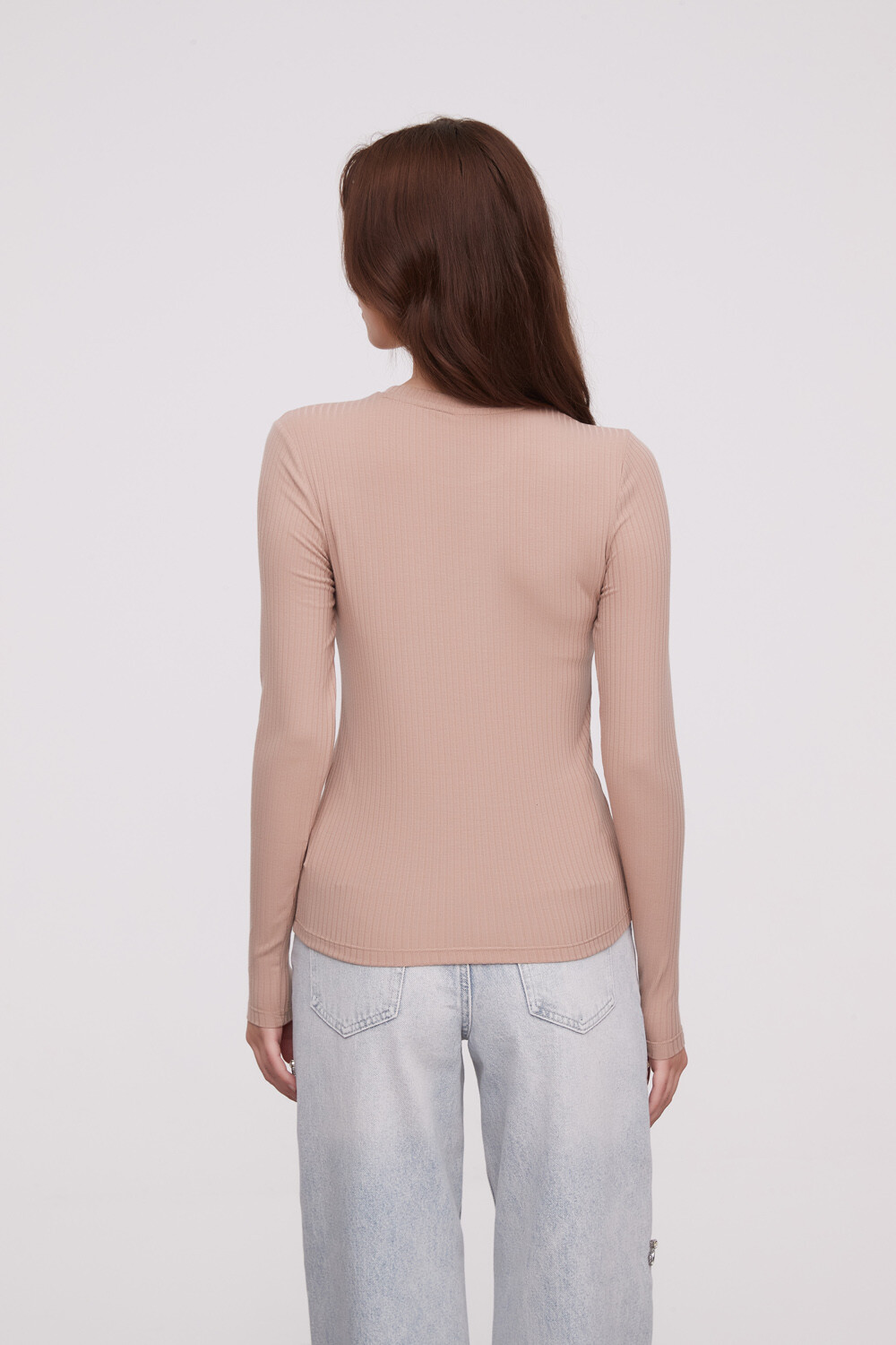 Remera Zacatlan Beige Oscuro