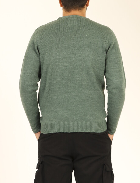 470596 SWEATER CON DISEÑO HARRY Verde