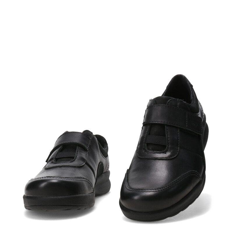 Zapatos de Mujer Lombardino Casual Mery Negro (Nobuk)