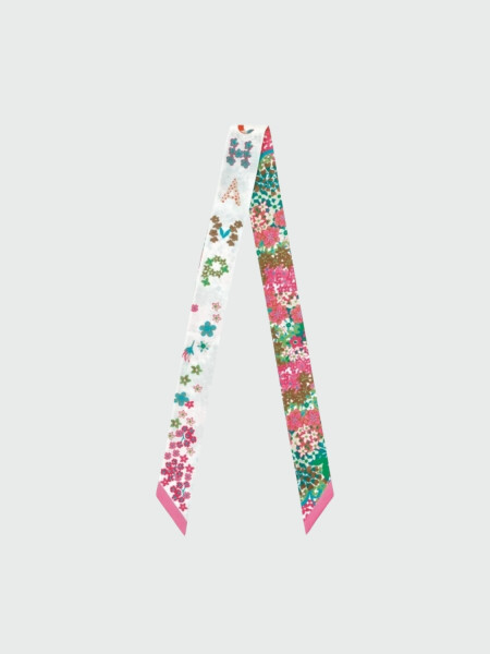 Longchamp- CINTA DE SEDA RIBBON 018