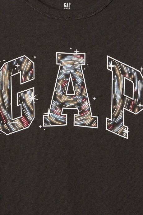 Remera Logo Gap Manga Larga Niño Motorcycle