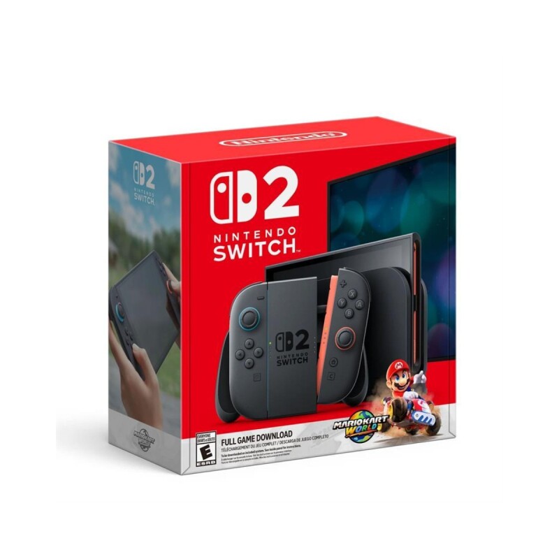 Nintendo Switch 2 256gb 7.9" Negro + Mario Kart World Nintendo Switch 2 256gb 7.9" Negro + Mario Kart World