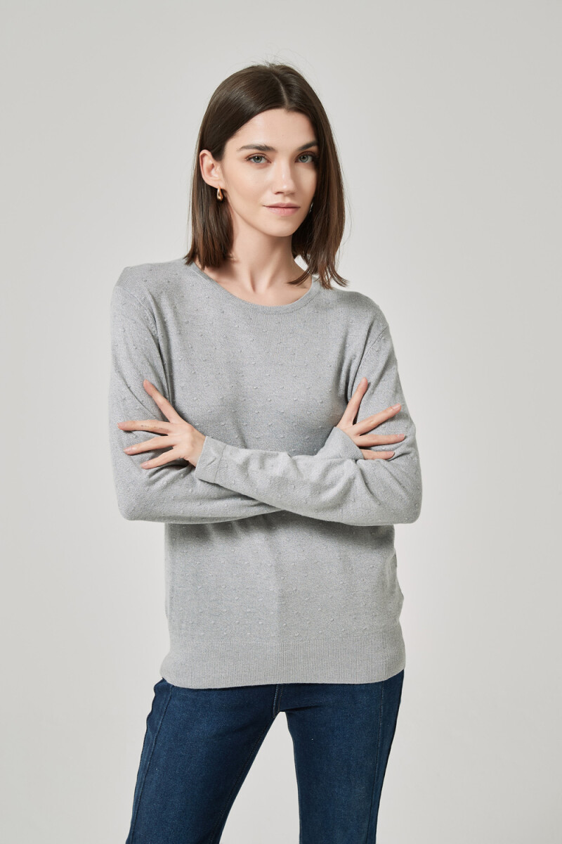 Sweater Misurata - Gris Melange 