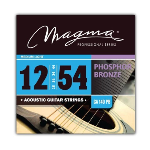 Encordado Guitarra Acustica Magma Phosph Broze .012 GA140PB Unica