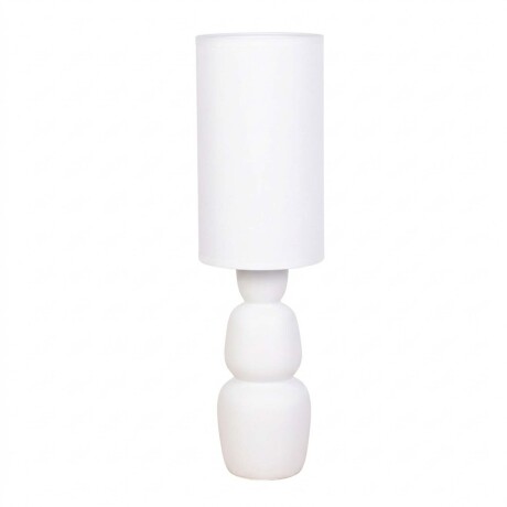 LÁMPARA DE PIE CERAMICA BLANCO AT25071