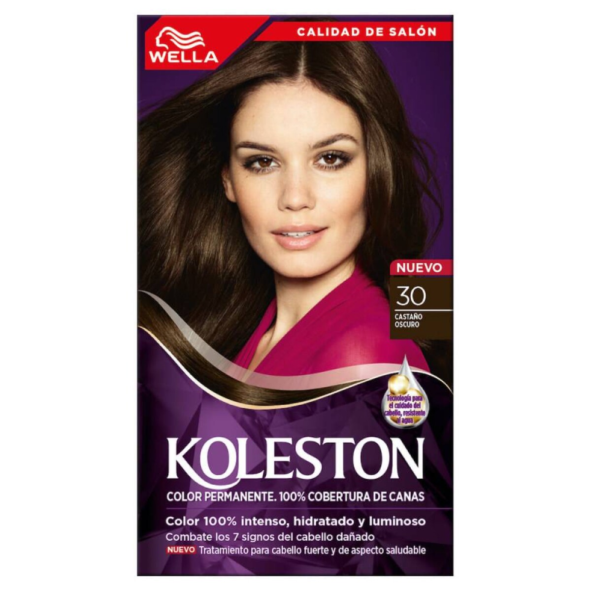 Tinta Koleston Kit N.º 30 Castaño Oscuro 