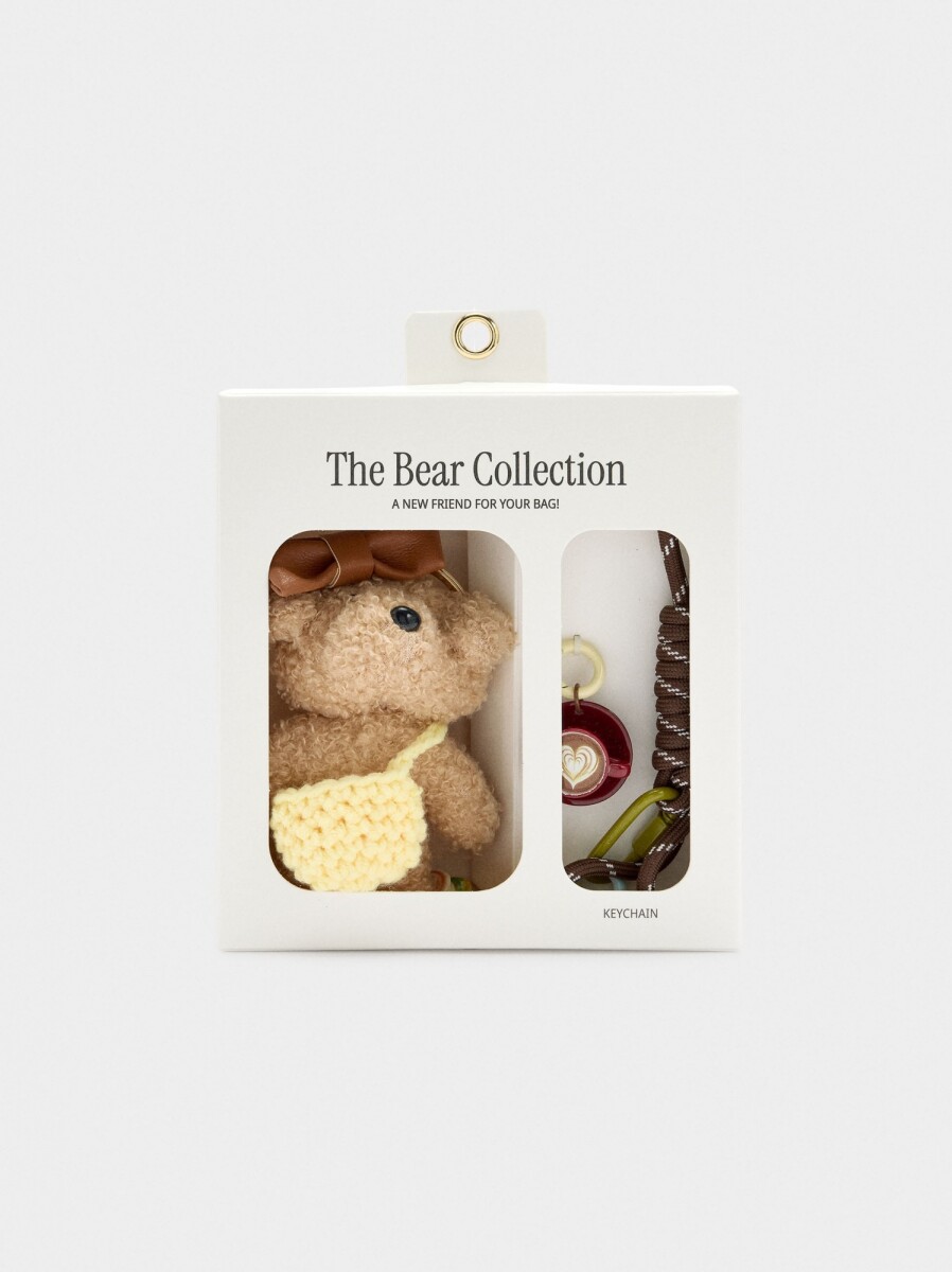 Llavero Charm Hora Del Té - The Bear Collection - multicolor 