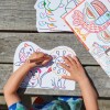 Láminas para colorear con lápiz mágico Tucan