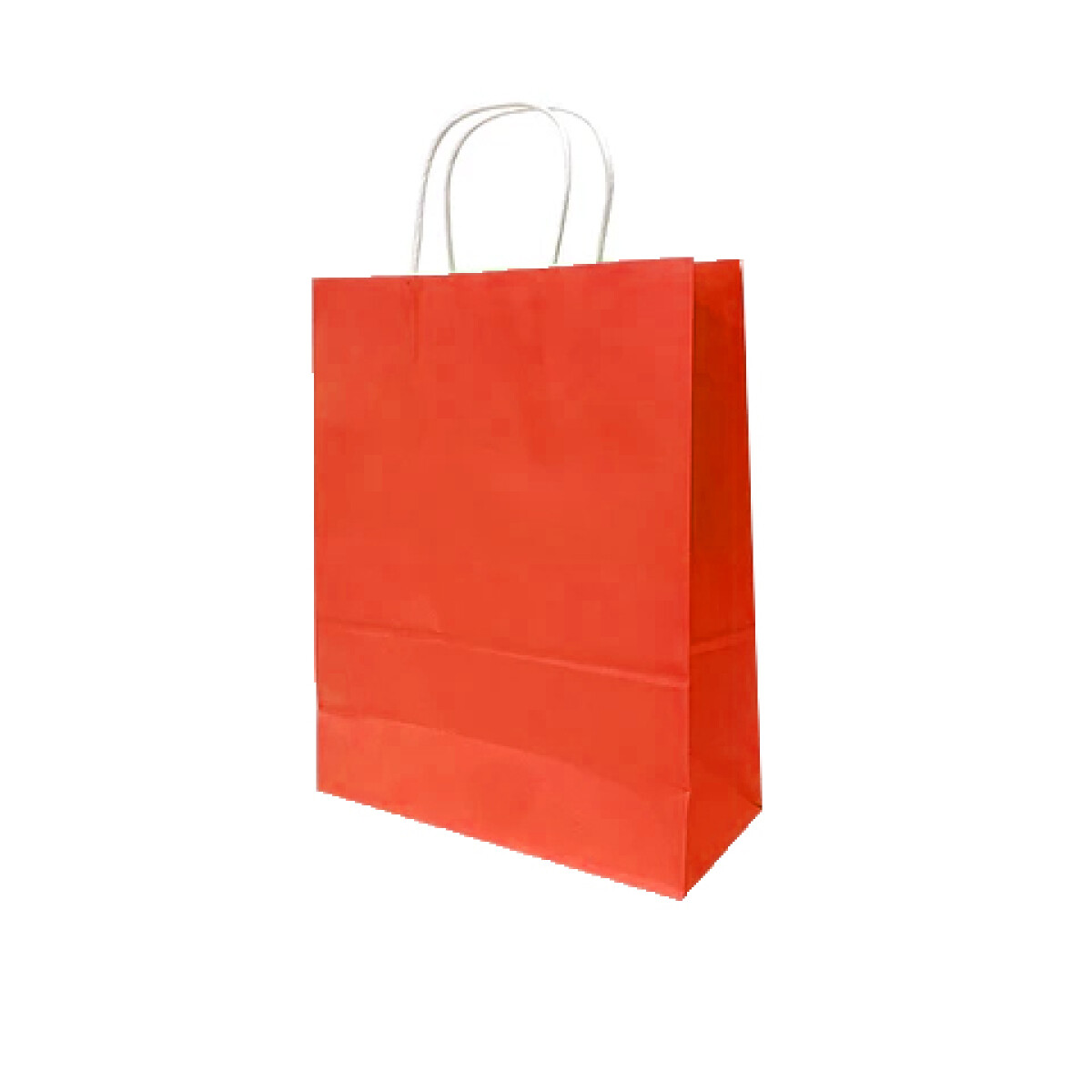 Bolsa con Asa Lisa N° 1 Pack x12 - Roja 