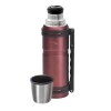 Termo Acero Inox Doble Pared 1.2lt. Carter Selecta Granate
