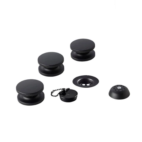 GRIFERIA DE BIDET BIMANDO EN NEGRO MATE FV SERIE NUEVA 44 INCL DESAGUE GAMAS DE NEGRO