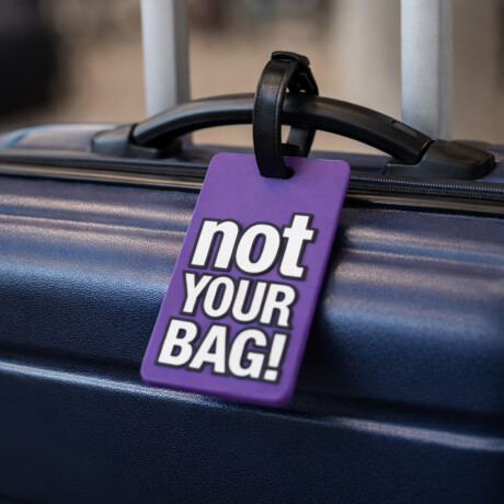 Identificador de valija modelo varios Notyourbag