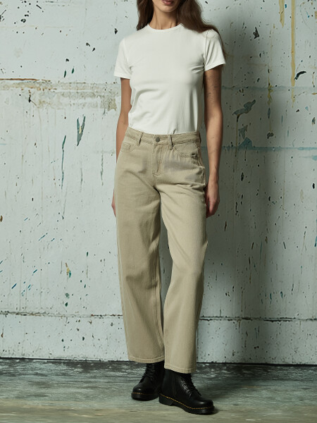 JEAN LYSIRA BEIGE OSCURO