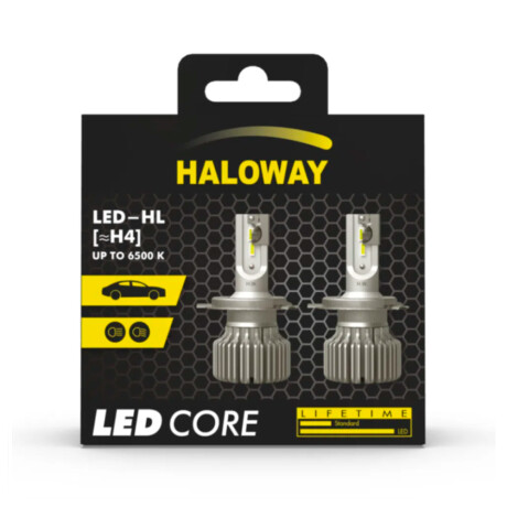 LAMPARA - LED H4 HWC 12V 13W X2 HALOWAY LAMPARA - LED H4 HWC 12V 13W X2 HALOWAY